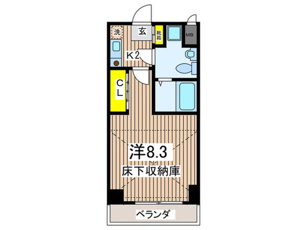 スガノビルの物件間取画像